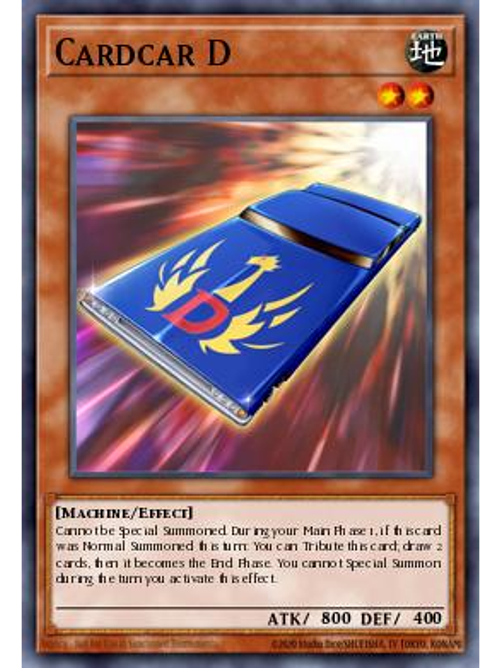 Cardcar D - STAS-EN014 - Common 1st Edition 1
