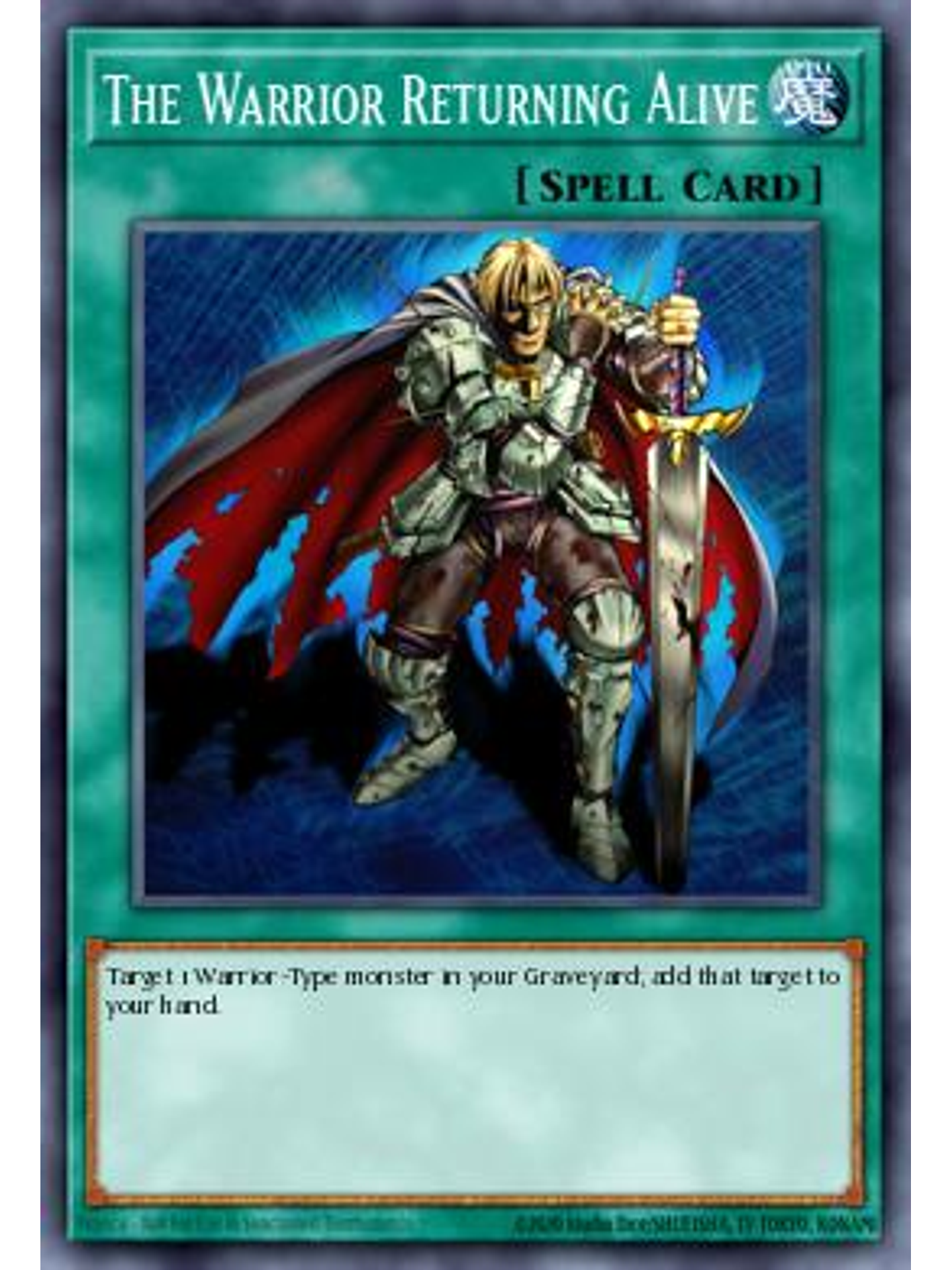 The Warrior Returning Alive - STAS-EN015 - Common 1st Edition 1