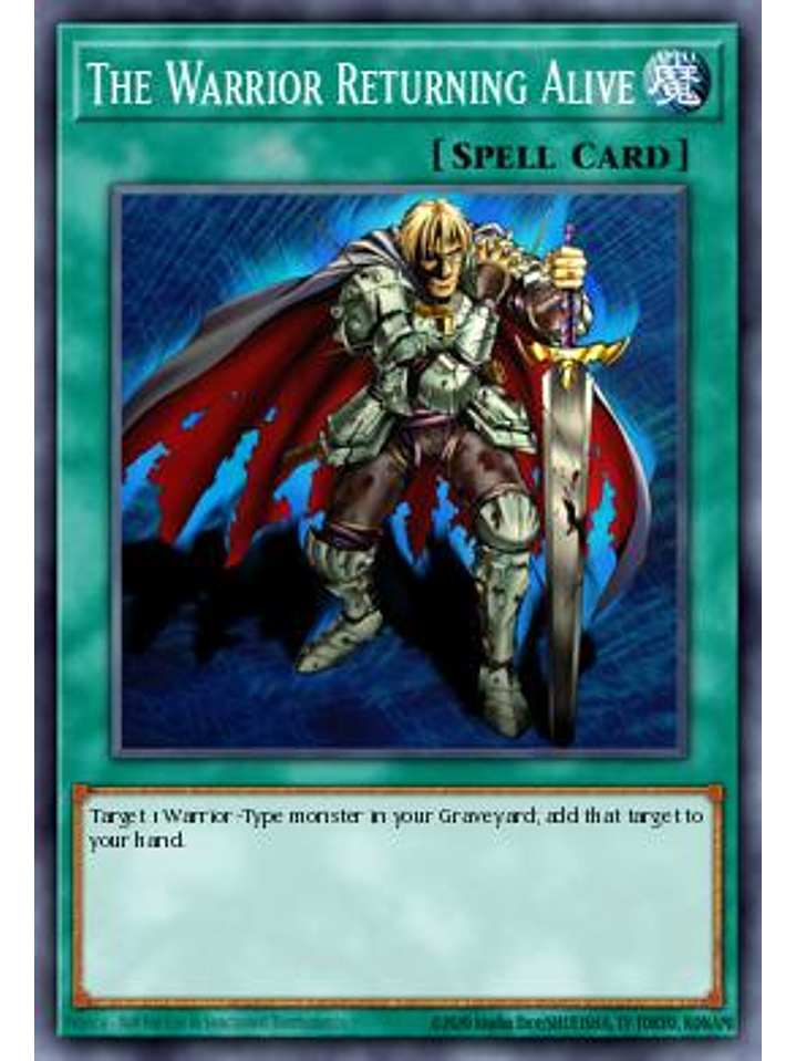 The Warrior Returning Alive - STAS-EN015 - Common 1st Edition 1