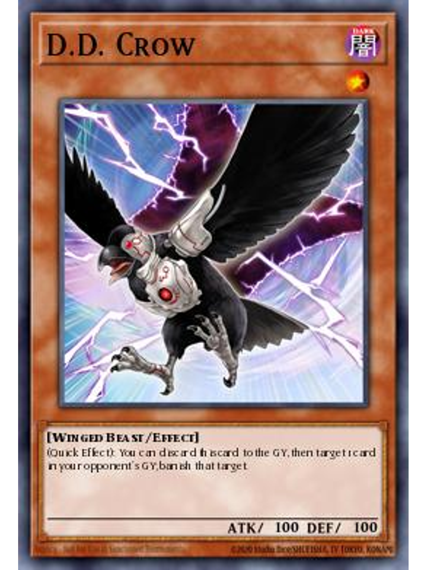 D.D. Crow - STAS-EN017 - Common 1st Edition 1