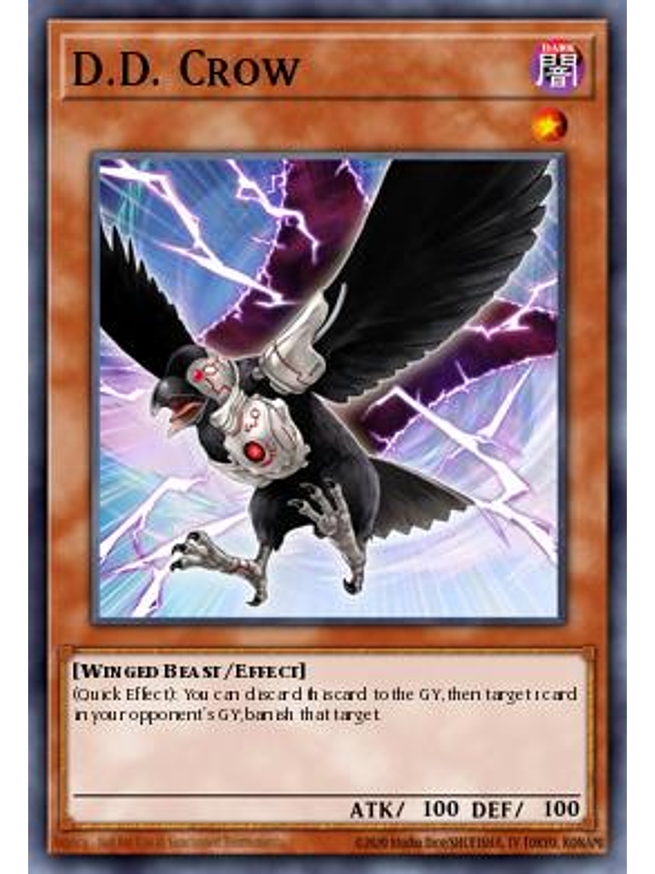 D.D. Crow - STAS-EN017 - Common 1st Edition 1