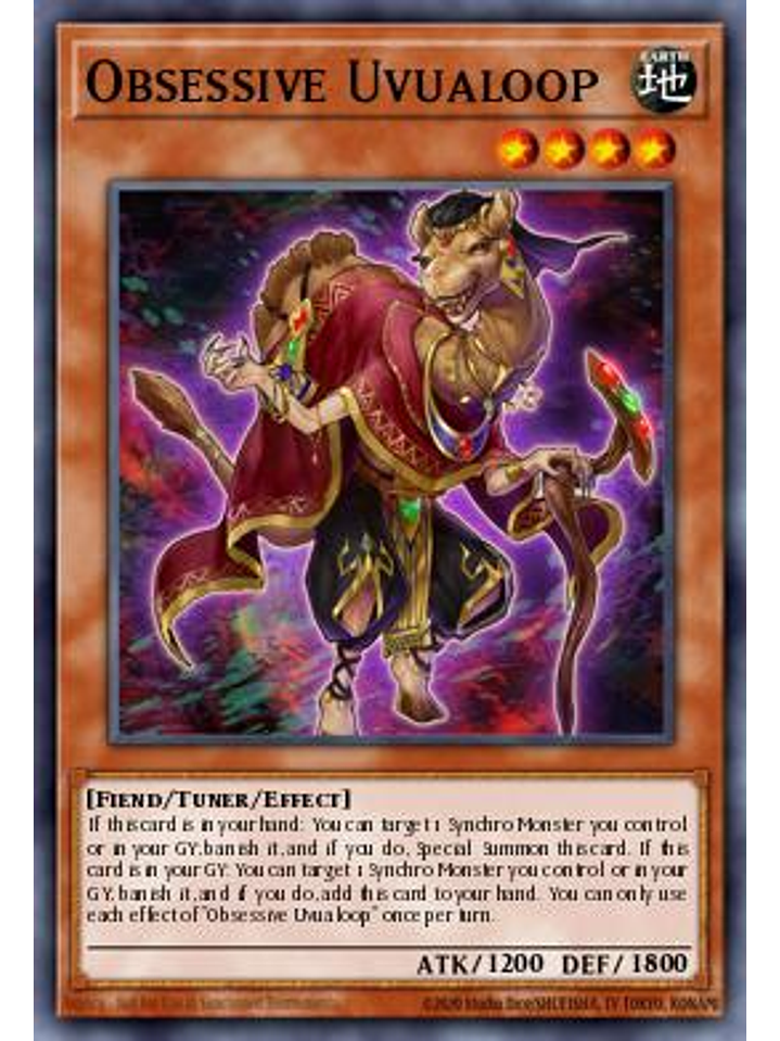 Obsessive Uvualoop - STAS-EN018 - Common 1st Edition 1