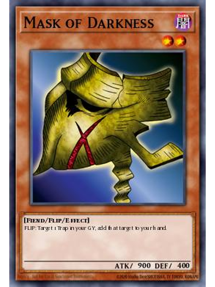 Mask of Darkness - STAS-EN023 - Common 1st Edition 1