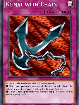 Kunai with Chain - STAS-EN025 - Common 1st Edition