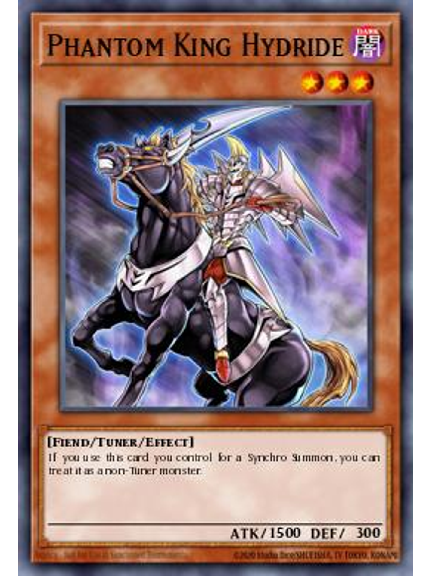 Phantom King Hydride - STAS-EN036 - Common 1st Edition 1