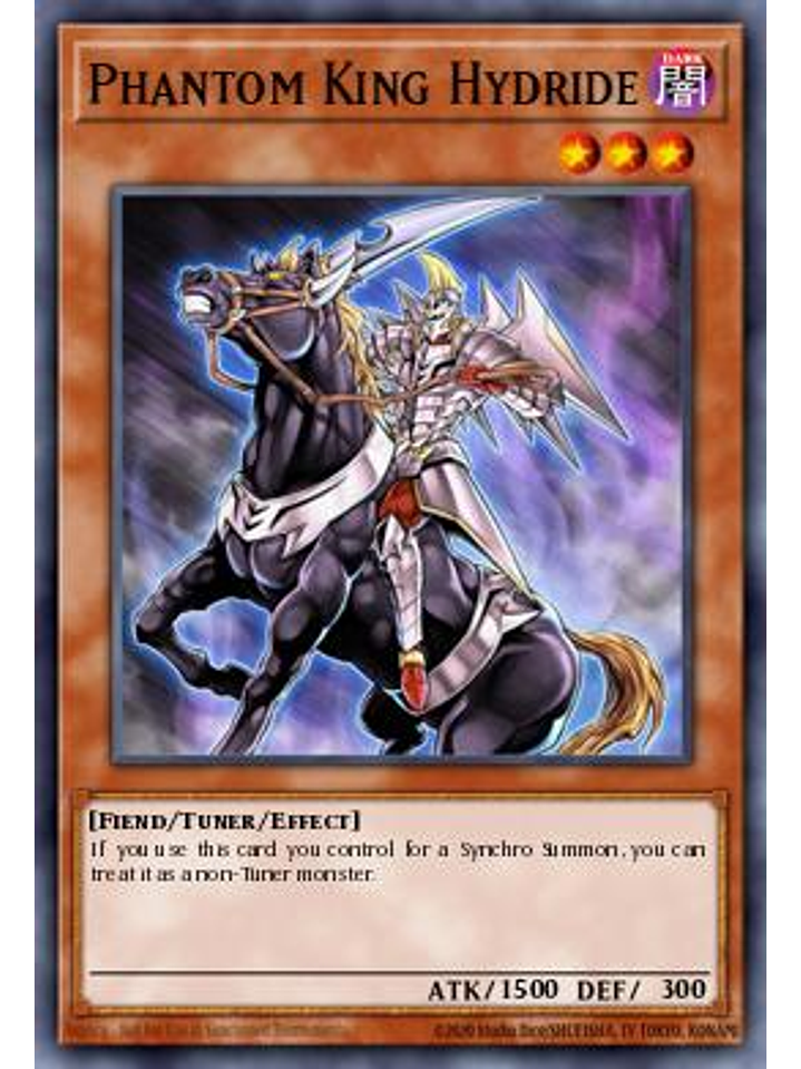 Phantom King Hydride - STAS-EN036 - Common 1st Edition 1