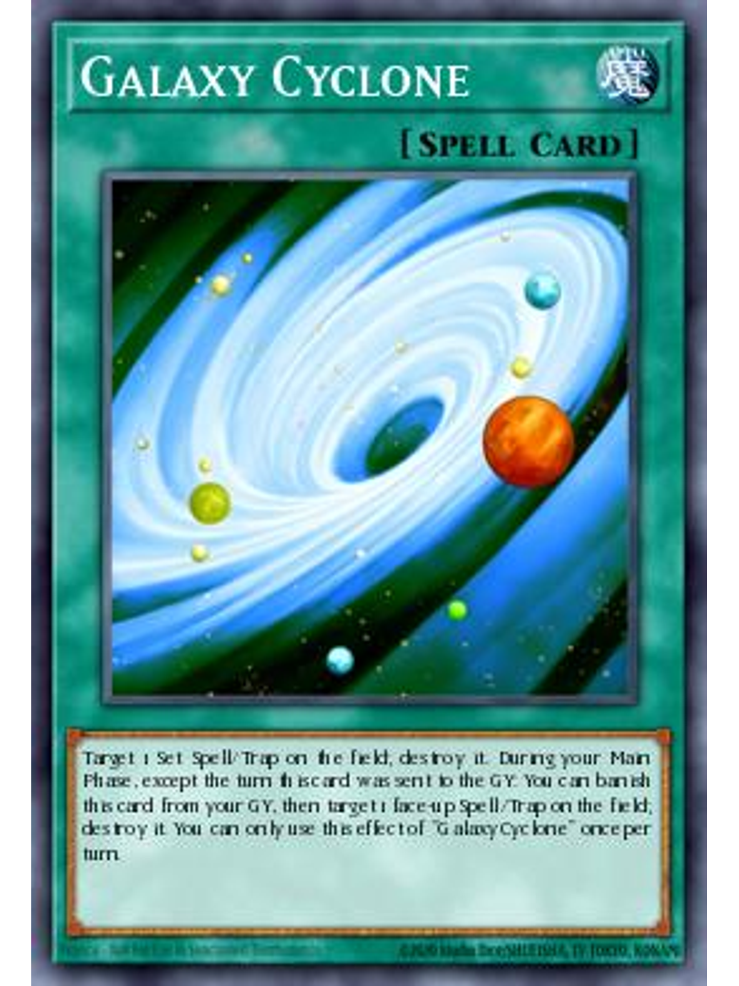 Galaxy Cyclone - STAS-EN038 - Common 1st Edition 1