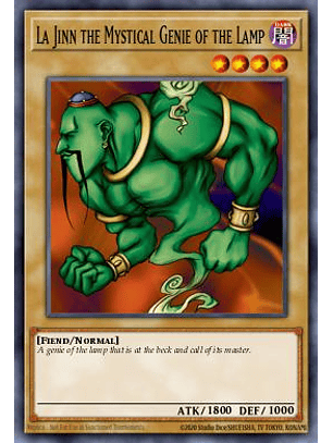 La Jinn the Mystical Genie of the Lamp - STAX-EN003 - Common 1st Edition