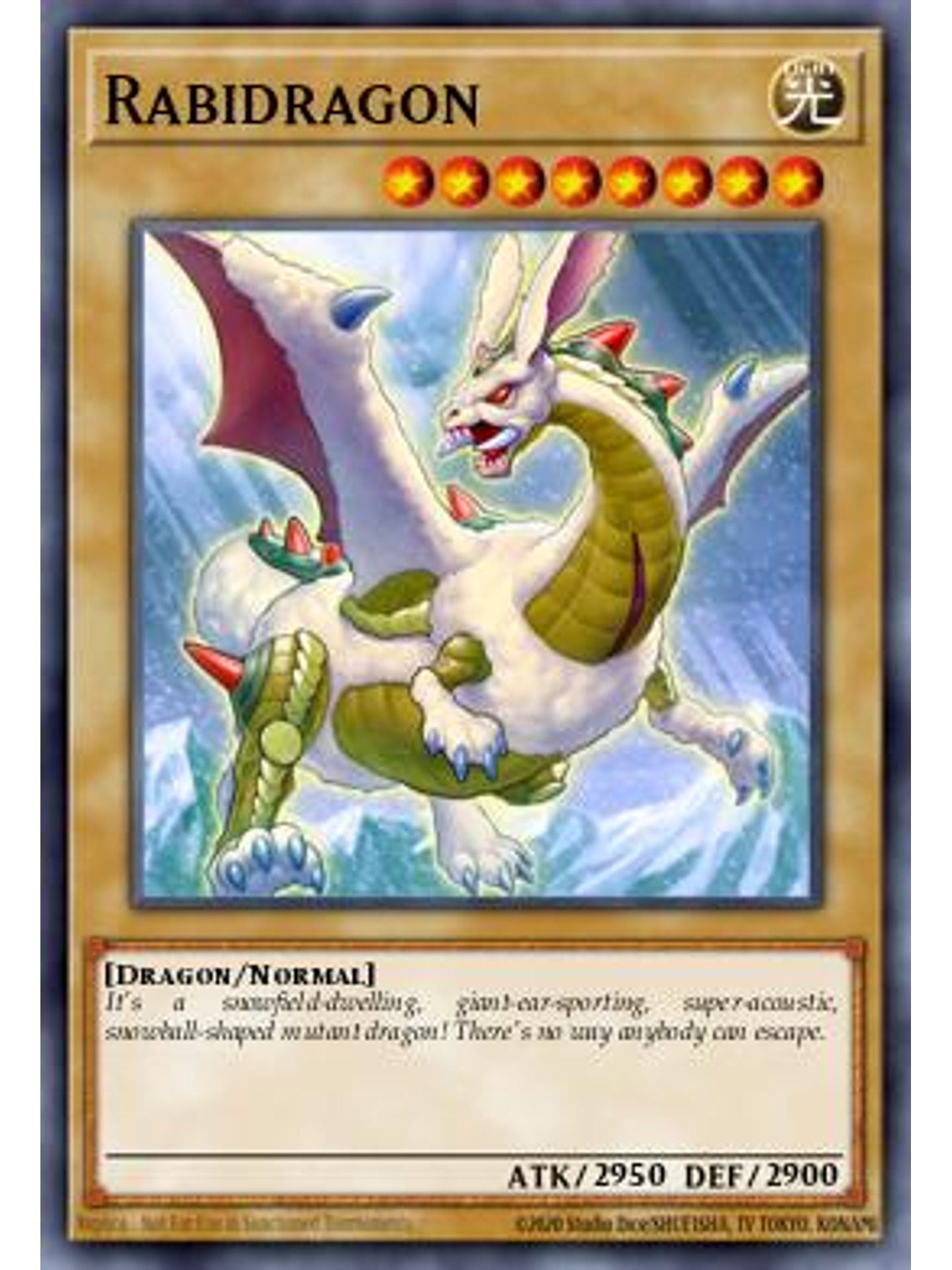 Rabidragon - STAX-EN004 - Common 1st Edition 1