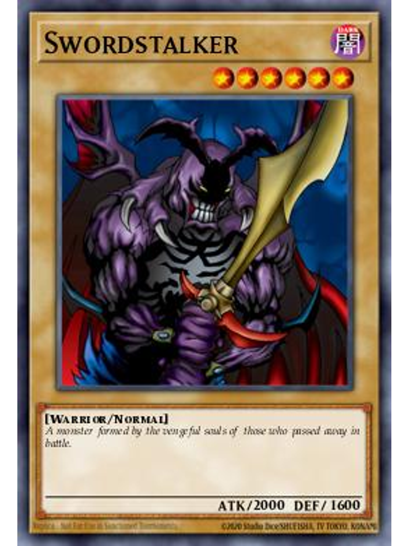 Swordstalker - STAX-EN007 - Common 1st Edition 1