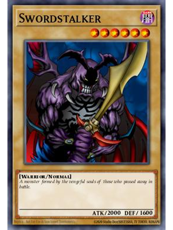 Swordstalker - STAX-EN007 - Common 1st Edition 1