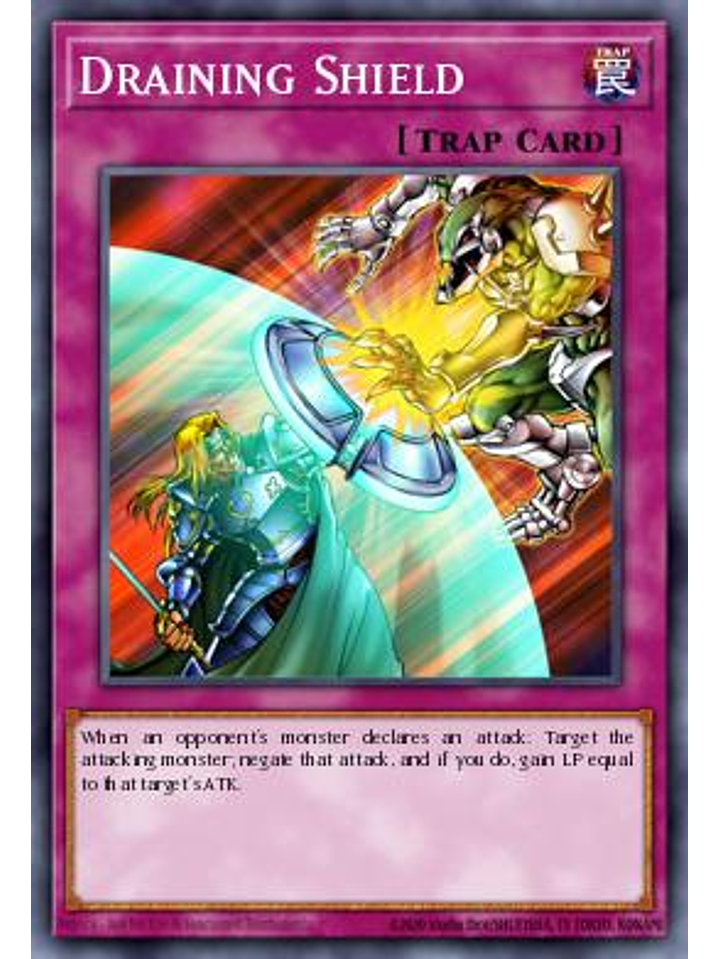 Draining Shield - STAX-EN010 - Common 1st Edition 1