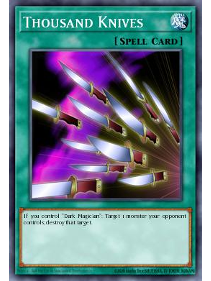 Thousand Knives - STAX-EN012 - Common 1st Edition 1