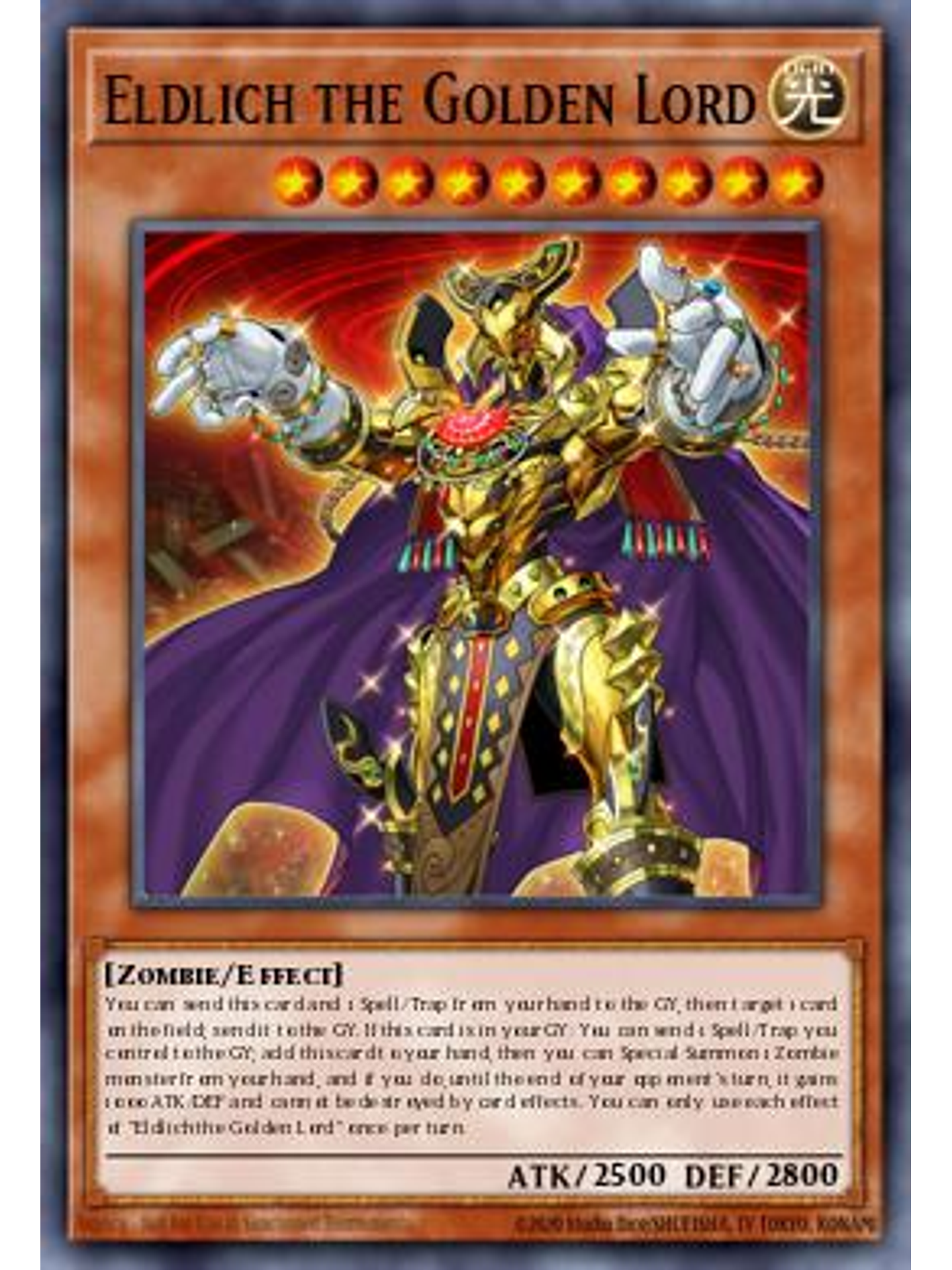 Eldlich the Golden Lord - STAX-EN016 - Common 1st Edition 1