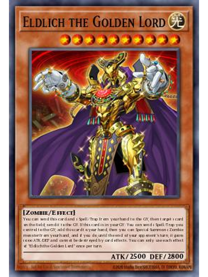 Eldlich the Golden Lord - STAX-EN016 - Common 1st Edition 1