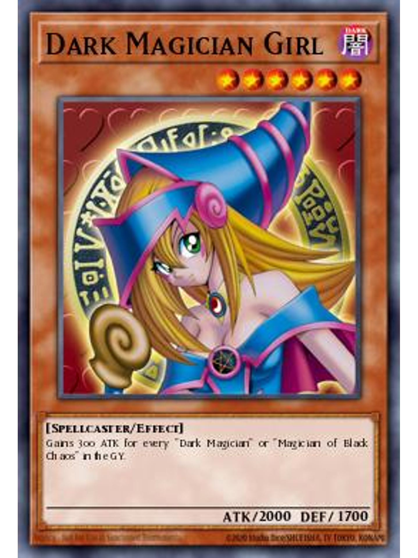 Dark Magician Girl - STAX-EN020 - Common 1st Edition 1