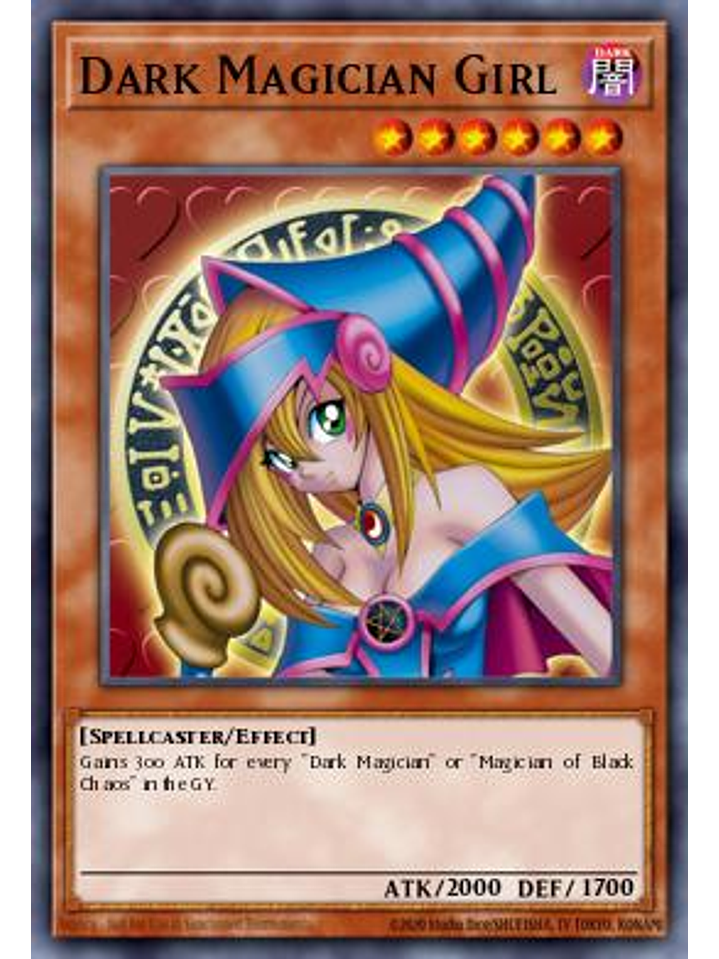 Dark Magician Girl - STAX-EN020 - Common 1st Edition 1