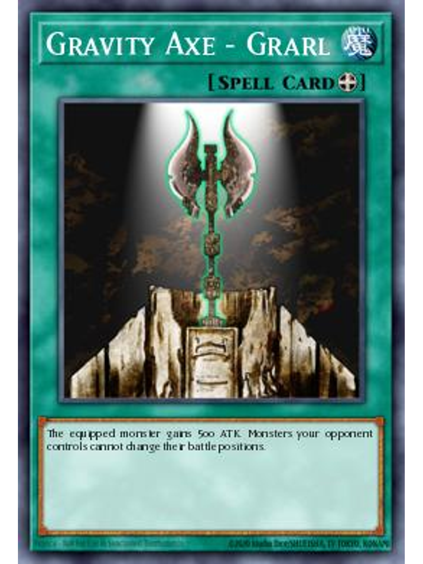 Gravity Axe - Grarl - STAX-EN027 - Common 1st Edition 1