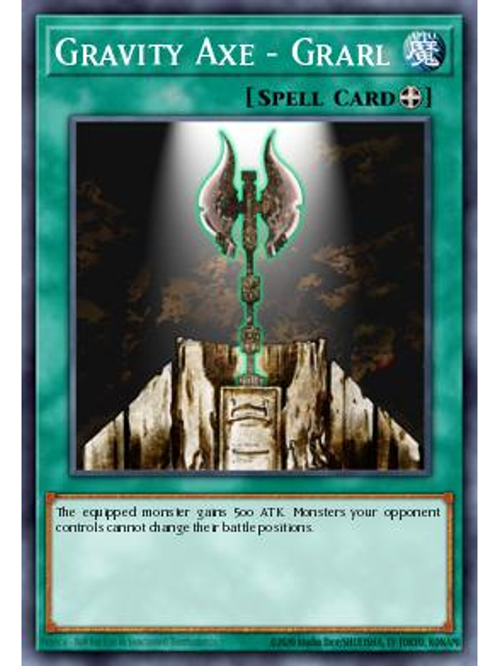 Gravity Axe - Grarl - STAX-EN027 - Common 1st Edition 1