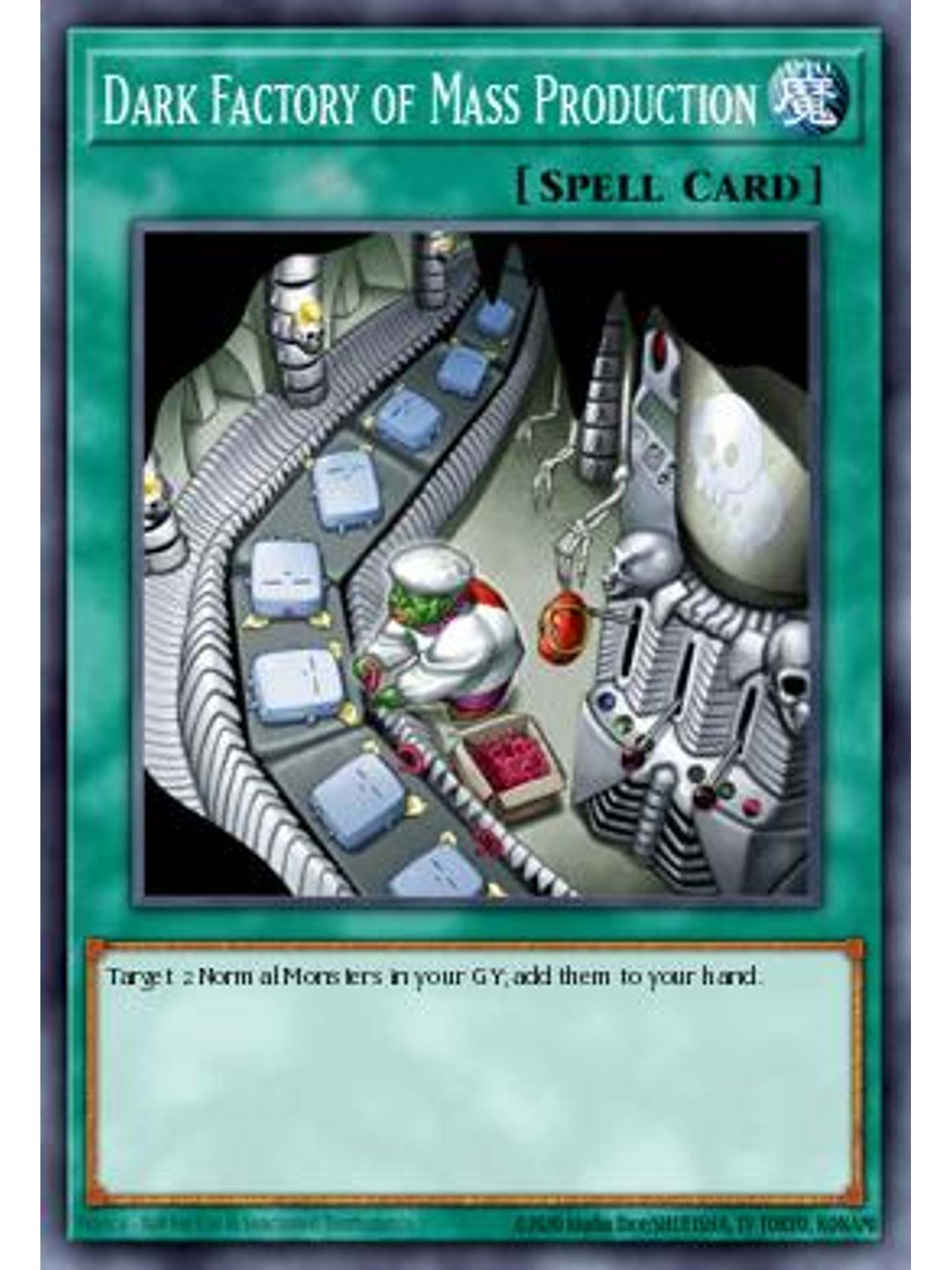 Dark Factory of Mass Production - STAX-EN028 - Common 1st Edition 1