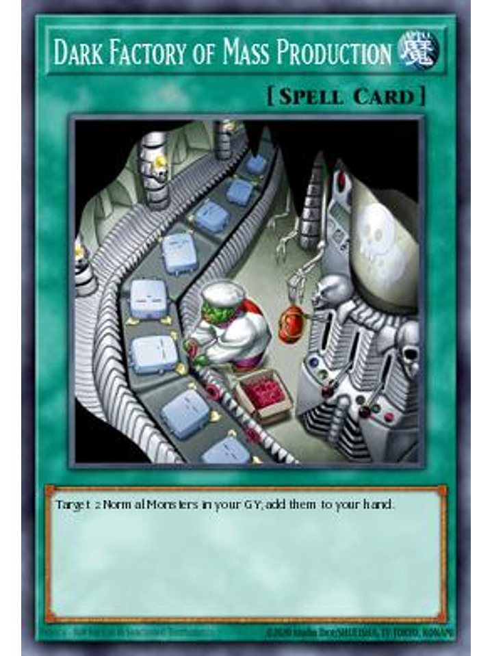 Dark Factory of Mass Production - STAX-EN028 - Common 1st Edition 1