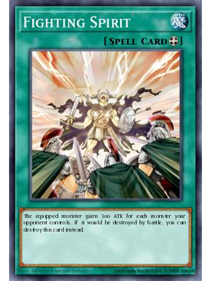 Fighting Spirit - STAX-EN033 - Common 1st Edition 1
