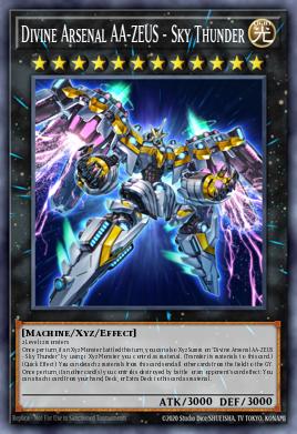 Divine Arsenal AA-ZEUS - Sky Thunder - STAX-EN044 - Ultra Rare 1st Edition