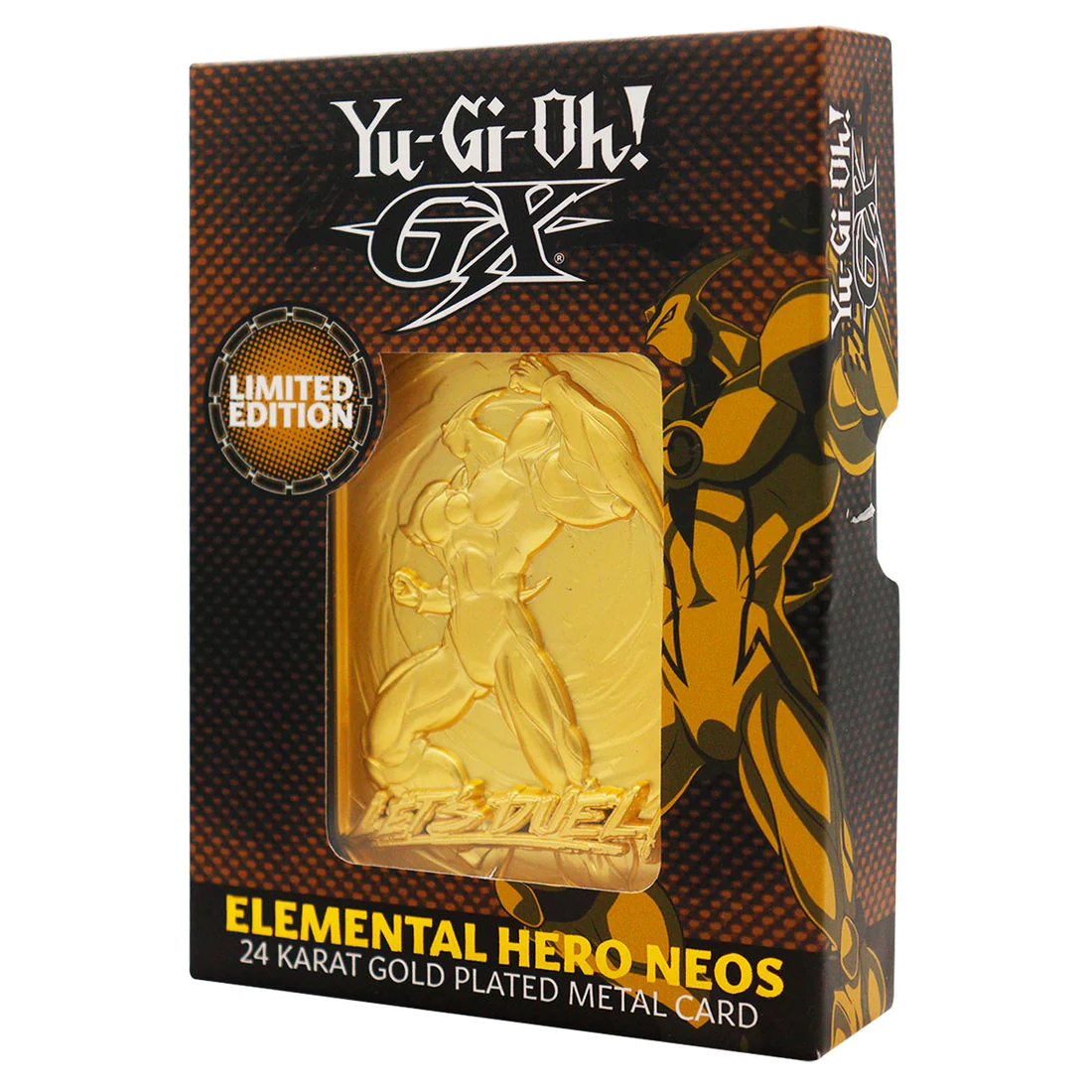 Elemental Hero Neos 24k Gold Plated Ingot