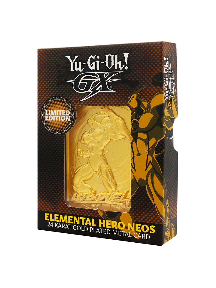 Elemental Hero Neos 24k Gold Plated Ingot 1