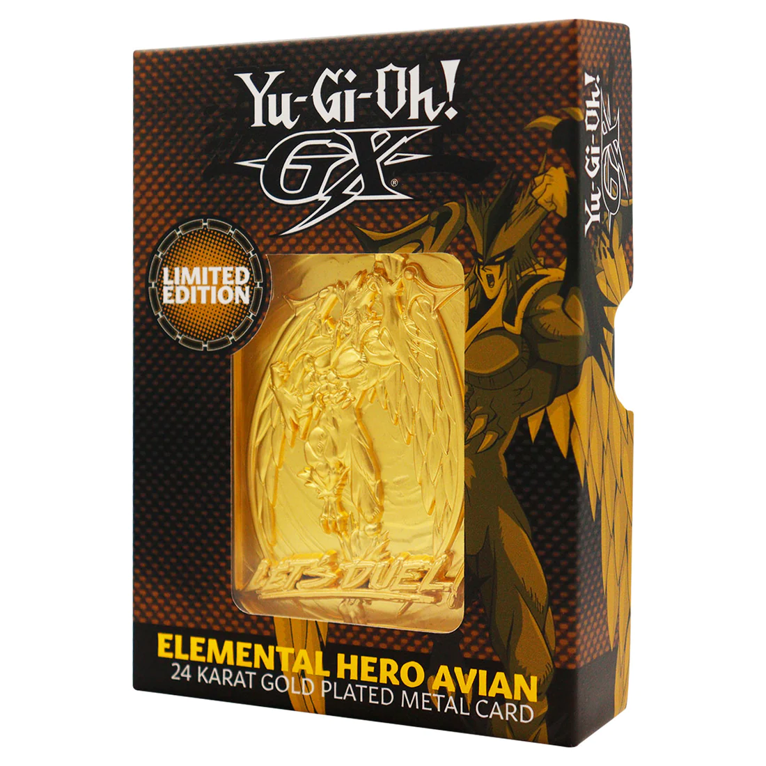 Elemental Hero Avian 24K Gold Plated Ingot