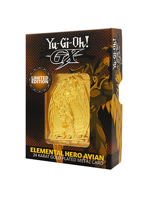 Elemental Hero Avian 24K Gold Plated Ingot