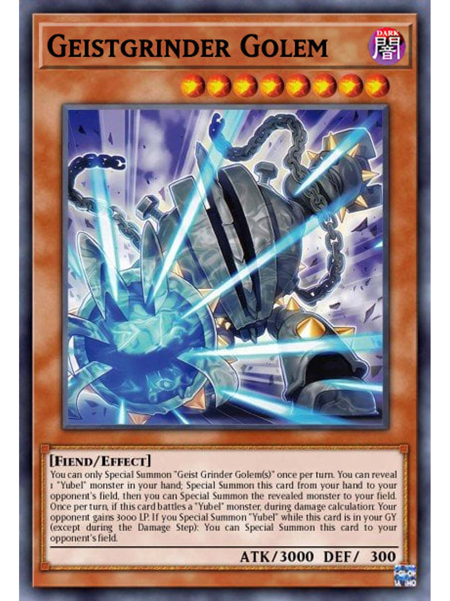 Geistgrinder Golem - PHNI-EN002 - Common 1st Edition 1