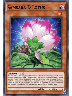 Samsara D Lotus - PHNI-EN003 - Super Rare 1st Edition