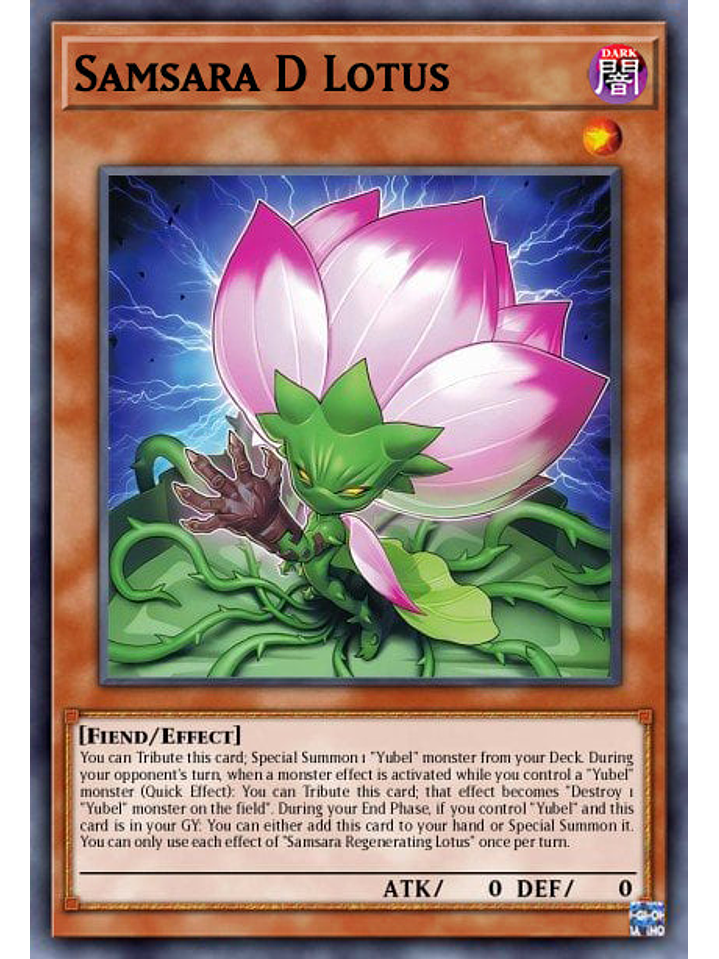 Samsara D Lotus - PHNI-EN003 - Super Rare 1st Edition 1