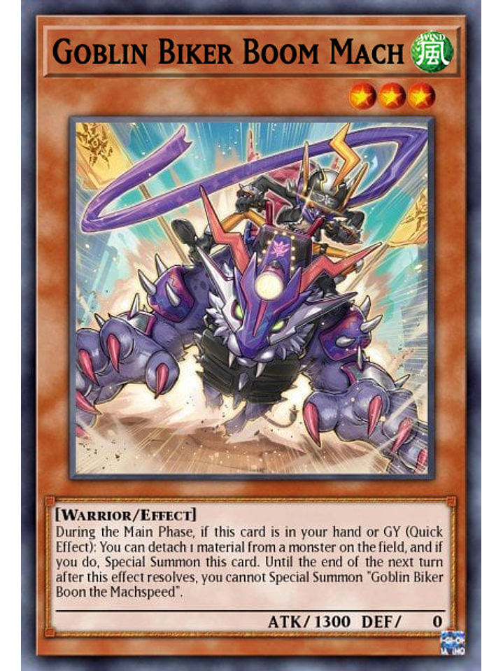 Goblin Biker Boom Mach - PHNI-EN010 - Common 1st Edition 1