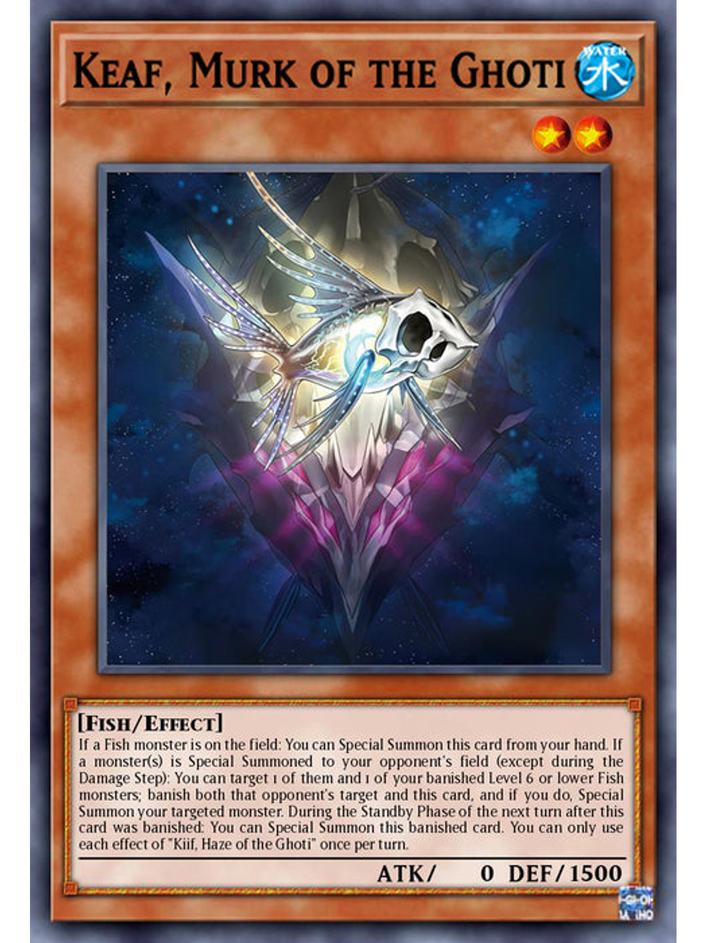 Keaf, Murk of the Ghoti - PHNI-EN015 - Super Rare 1st Edition 1