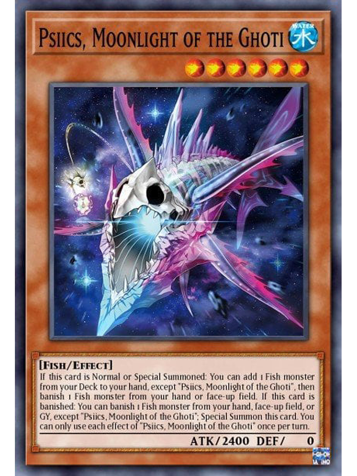 Psiics, Moonlight of the Ghoti - PHNI-EN016 - Super Rare 1st Edition 1