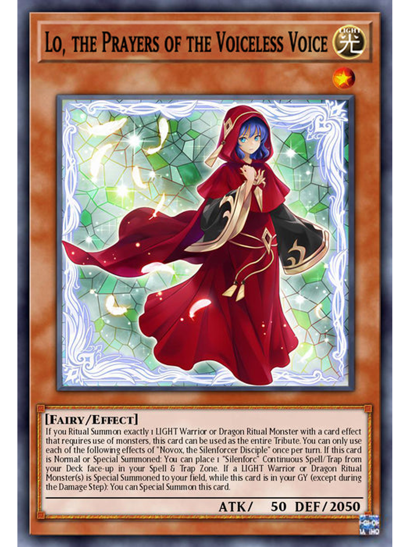 Lo, the Prayers of the Voiceless Voice - PHNI-EN019 - Secret Rare 1st Edition 1