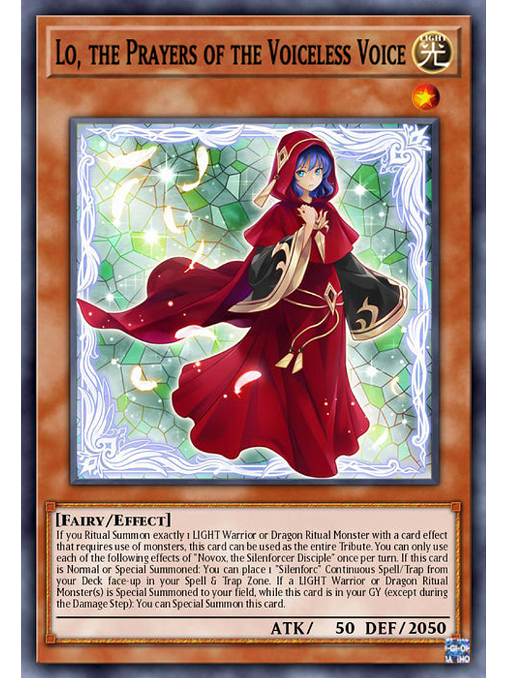Lo, the Prayers of the Voiceless Voice - PHNI-EN019 - Secret Rare 1st Edition 1
