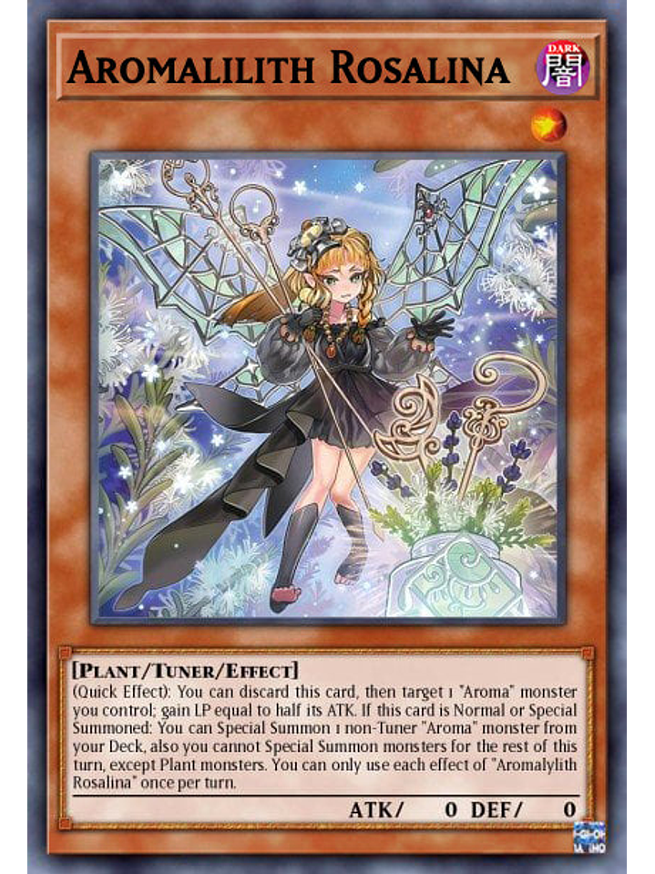 Aromalilith Rosalina - PHNI-EN022 - Super Rare 1st Edition 1