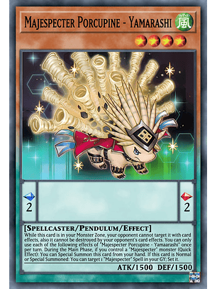 Majespecter Porcupine - Yamarashi - PHNI-EN023 - Super Rare 1st Edition