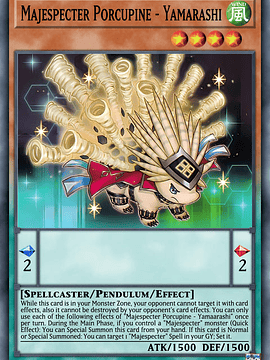 Majespecter Porcupine - Yamarashi - PHNI-EN023 - Super Rare 1st Edition