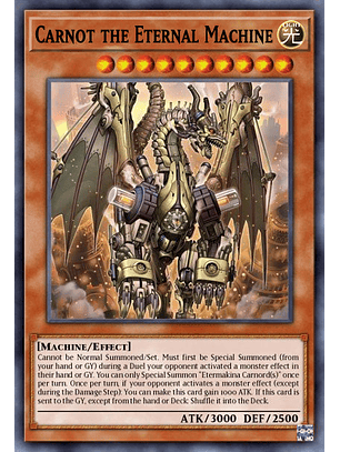 Carnot the Eternal Machine - PHNI-EN024 - Ultra Rare 1st Edition