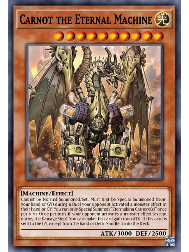 Carnot the Eternal Machine - PHNI-EN024 - Ultra Rare 1st Edition 1