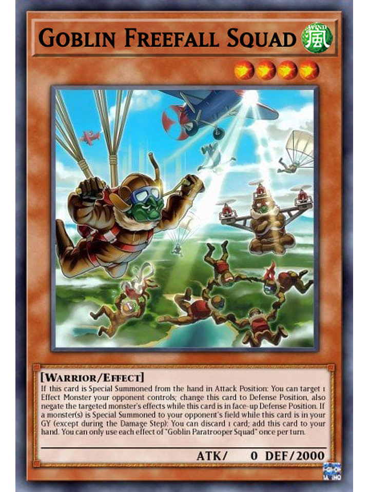 Goblin Freefall Squad - PHNI-EN029 - Common 1st Edition 1