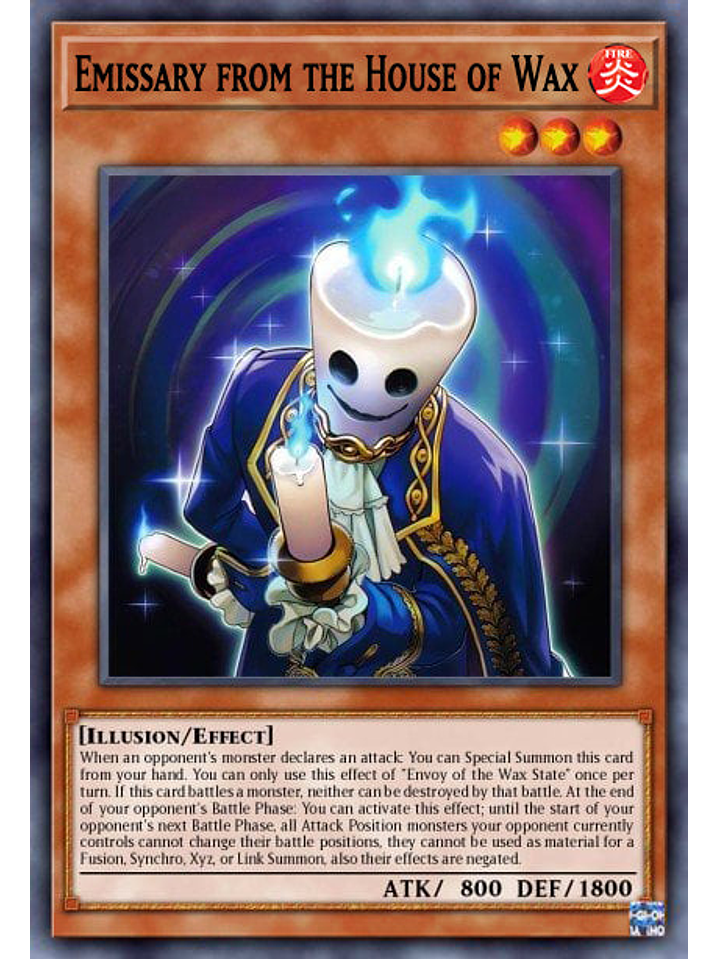 Emissary from the House of Wax - PHNI-EN030 - Super Rare 1st Edition 1