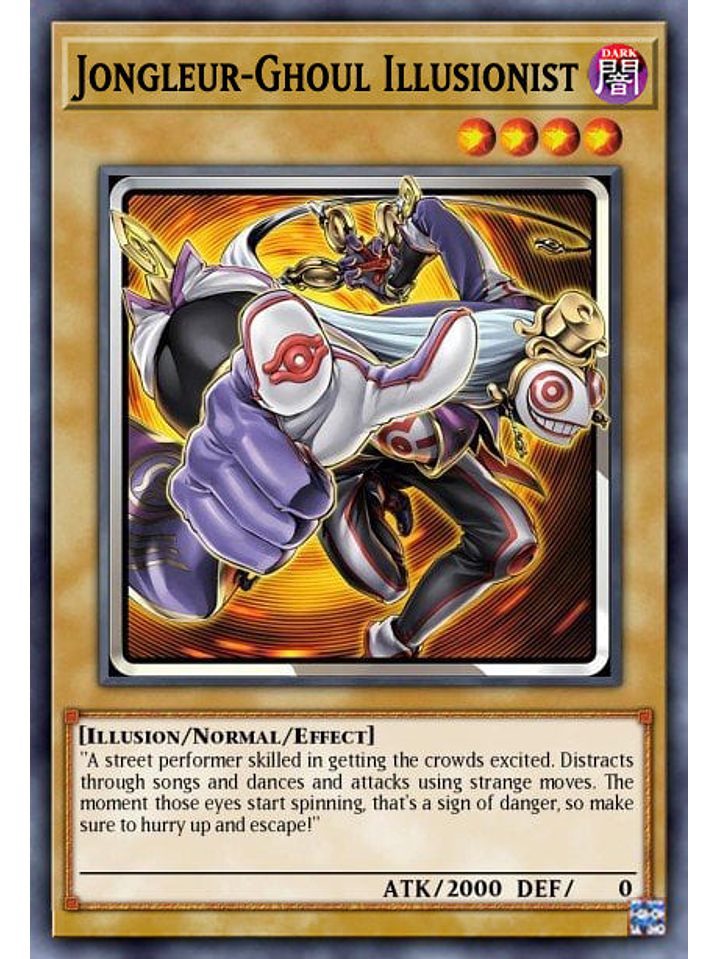 Jongleur-Ghoul Illusionist - PHNI-EN035 - Common 1st Edition 1