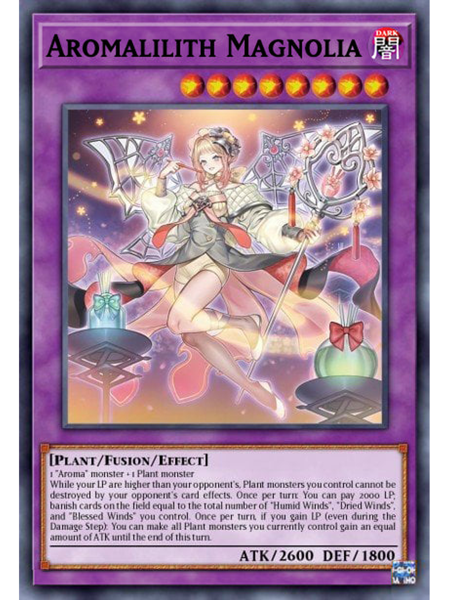 Aromalilith Magnolia - PHNI-EN039 - Super Rare 1st Edition 1