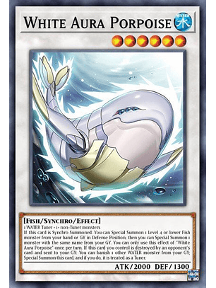 White Aura Porpoise - PHNI-EN041 - Common 1st Edition