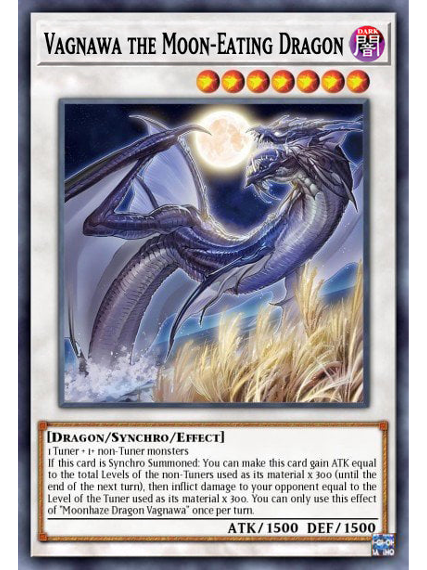 Vagnawa the Moon-Eating Dragon - PHNI-EN043 - Common 1st Edition 1